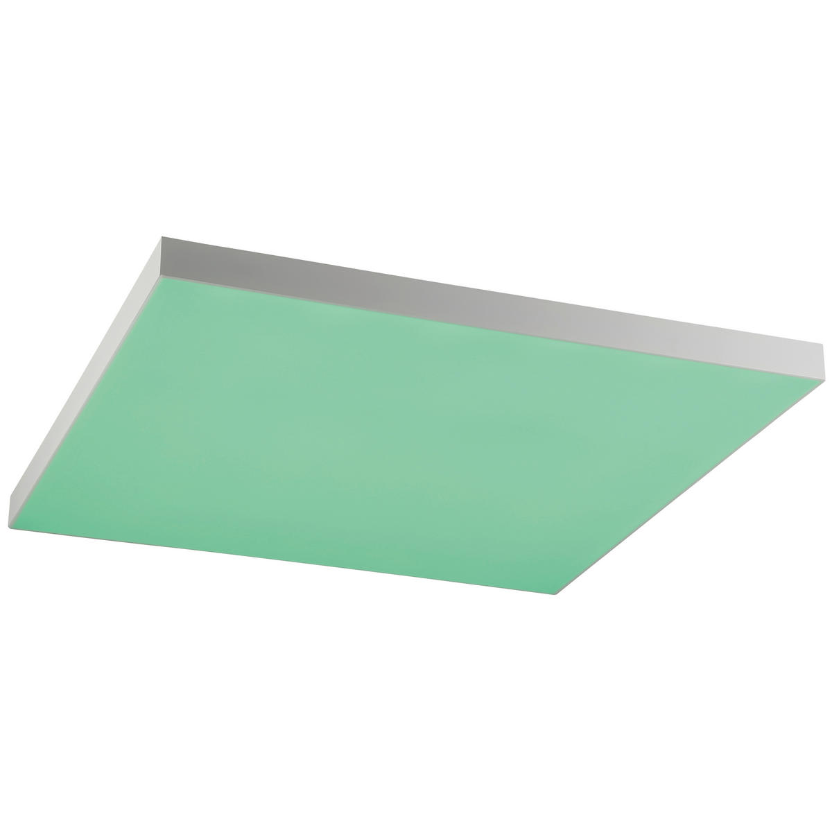 LED-DECKENLEUCHTE 60/60/5 cm    - Weiß, Design, Kunststoff/Metall (60/60/5cm)