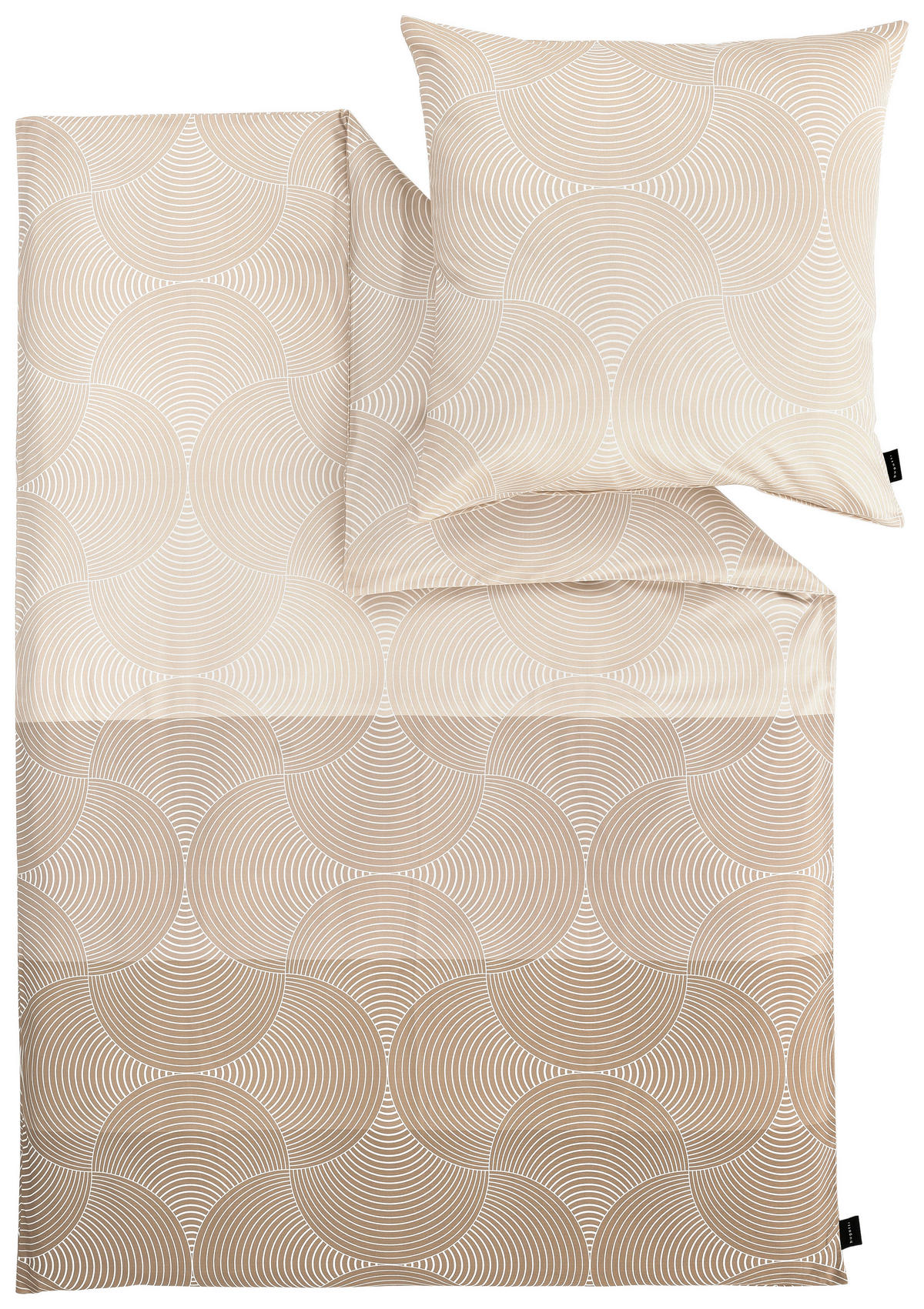 POSTEĽNÁ BIELIZEŇ, satén, prírodná farba, béžová, 140/200 cm - prírodná farba/béžová, Konventionell, textil (140/200cm) - Bugatti