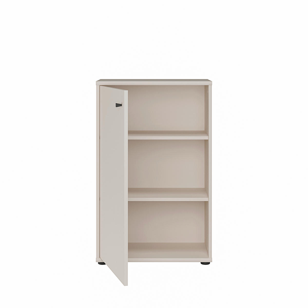 KOMMODE , 54/85,5/34,8 cm,  - Sandfarben/Schwarz, Design, Holzwerkstoff/Kunststoff (54/85,5/34,8cm)