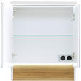 SPIEGELSCHRANK 60/71,6/21,4 cm - Weiß, KONVENTIONELL, Glas/Holzwerkstoff (60/71,6/21,4cm) - Xora