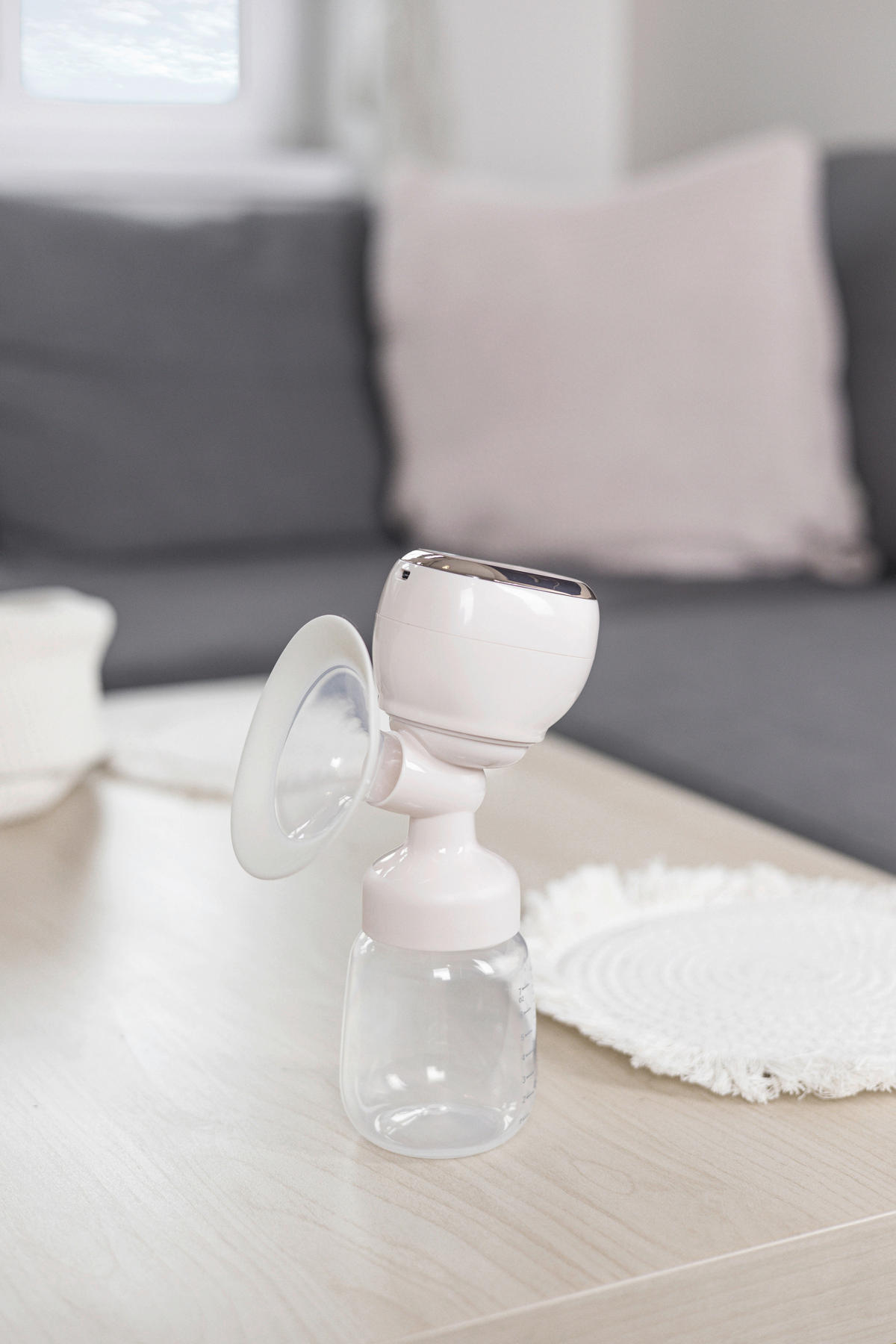 MILCHPUMPE  GIOmom  - Pink, Basics, Kunststoff (10/22cm)