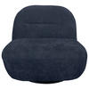SESSEL in Struktur Dunkelblau  - Schwarz/Dunkelblau, Basics, Textil/Metall (85/74/85cm) - Livetastic