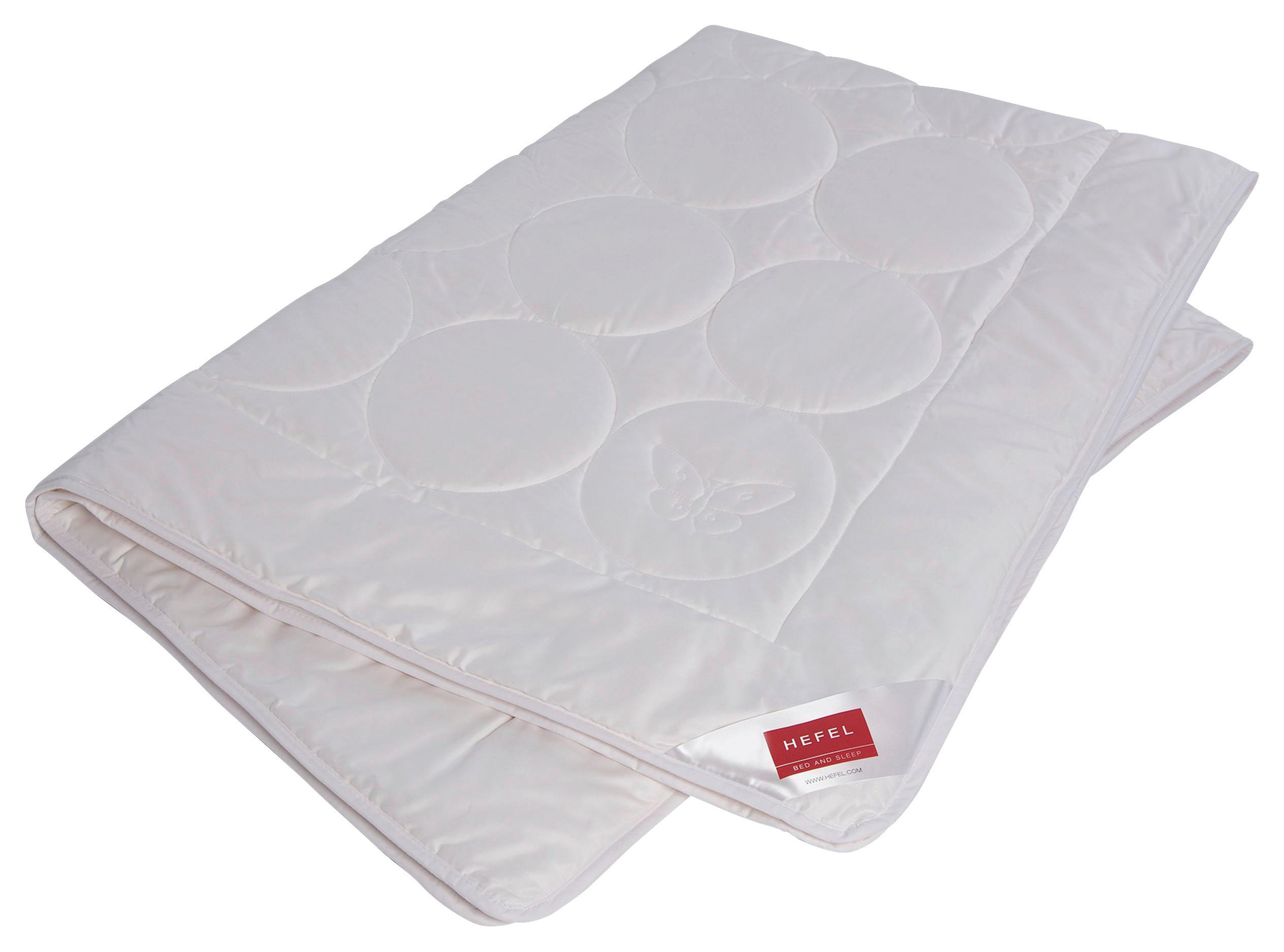 SOMMERDECKE 140/200 cm Silk Dream  - Weiß, Basics, Textil (140/200cm) - Hefel Textil