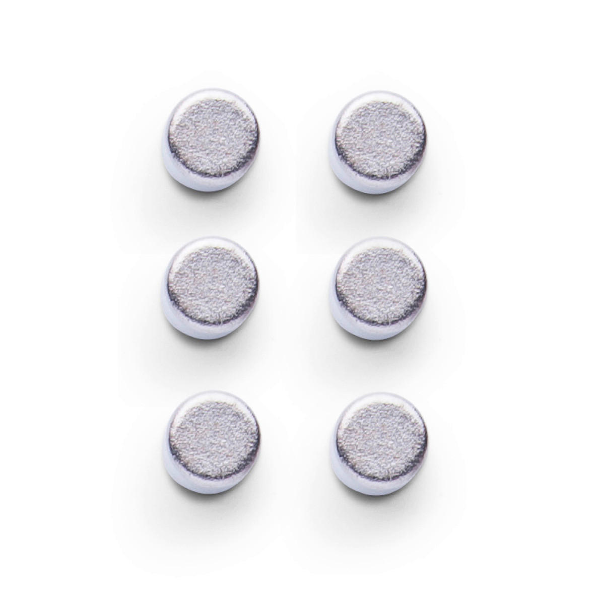 MAGNETSET 9/5/2 cm  - Silberfarben, Basics, Metall (9/5/2cm)
