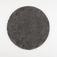PREPROGA Z VISOKIM FLOROM Porto   tkano  temno siva  - temno siva, Konvencionalno, tekstil (150/150cm)