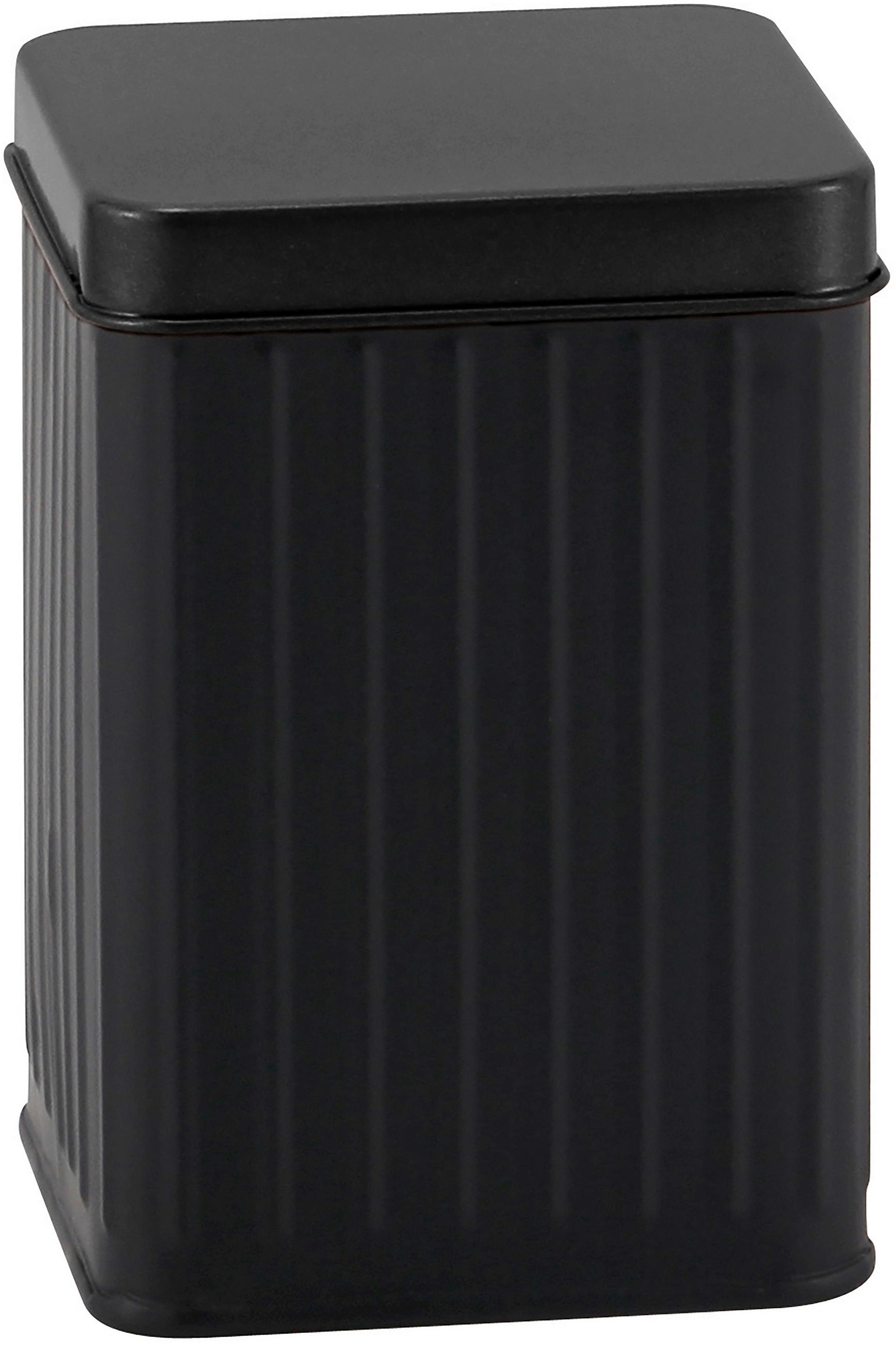 RECIPIENT PENTRU DEPOZITARE  0.001 l  - negru, Basics, metal (10/14/10cm) - Homeware Profession.