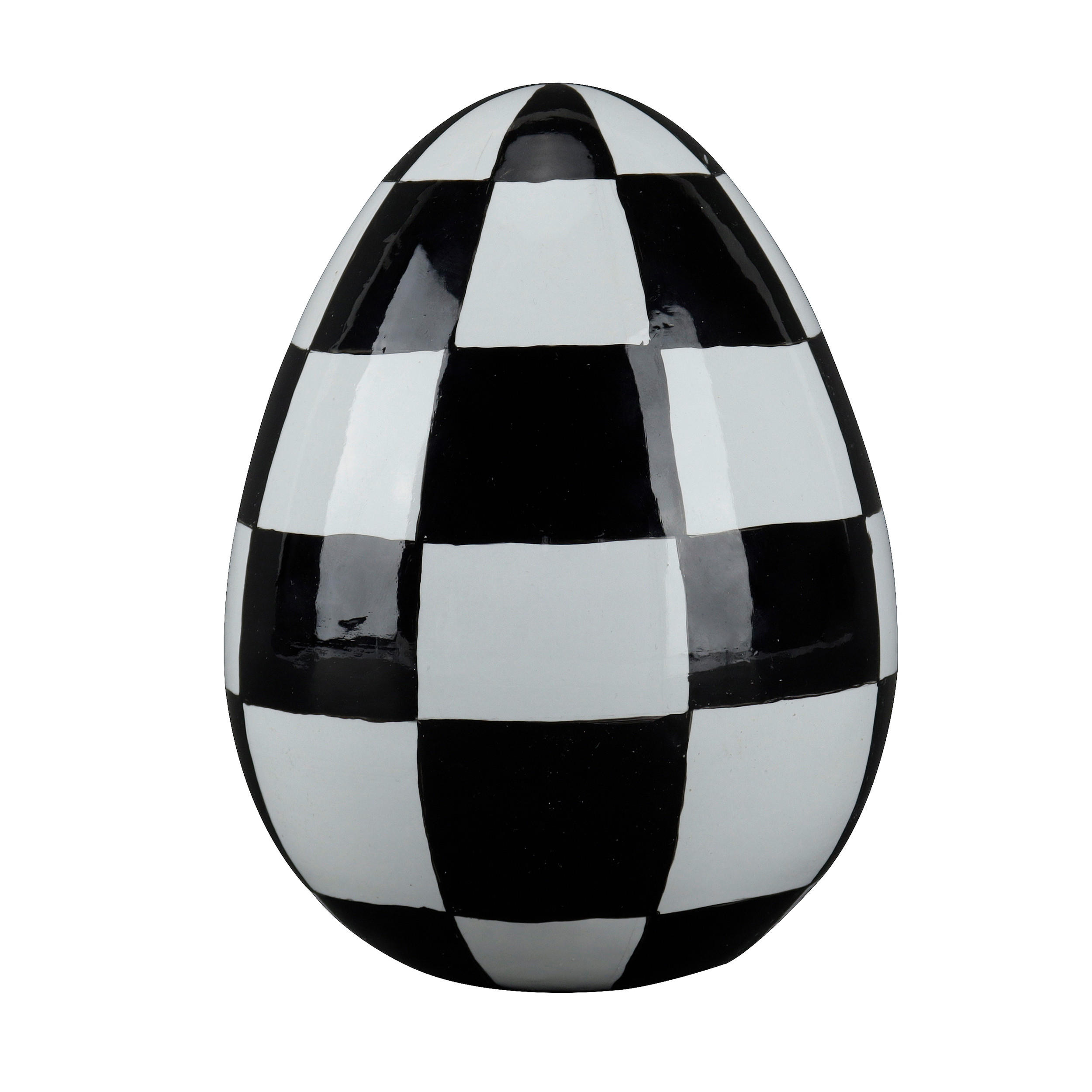 DEKOEI - Schwarz/Weiß, LIFESTYLE, Kunststoff (11,5/11,5/15,3cm)