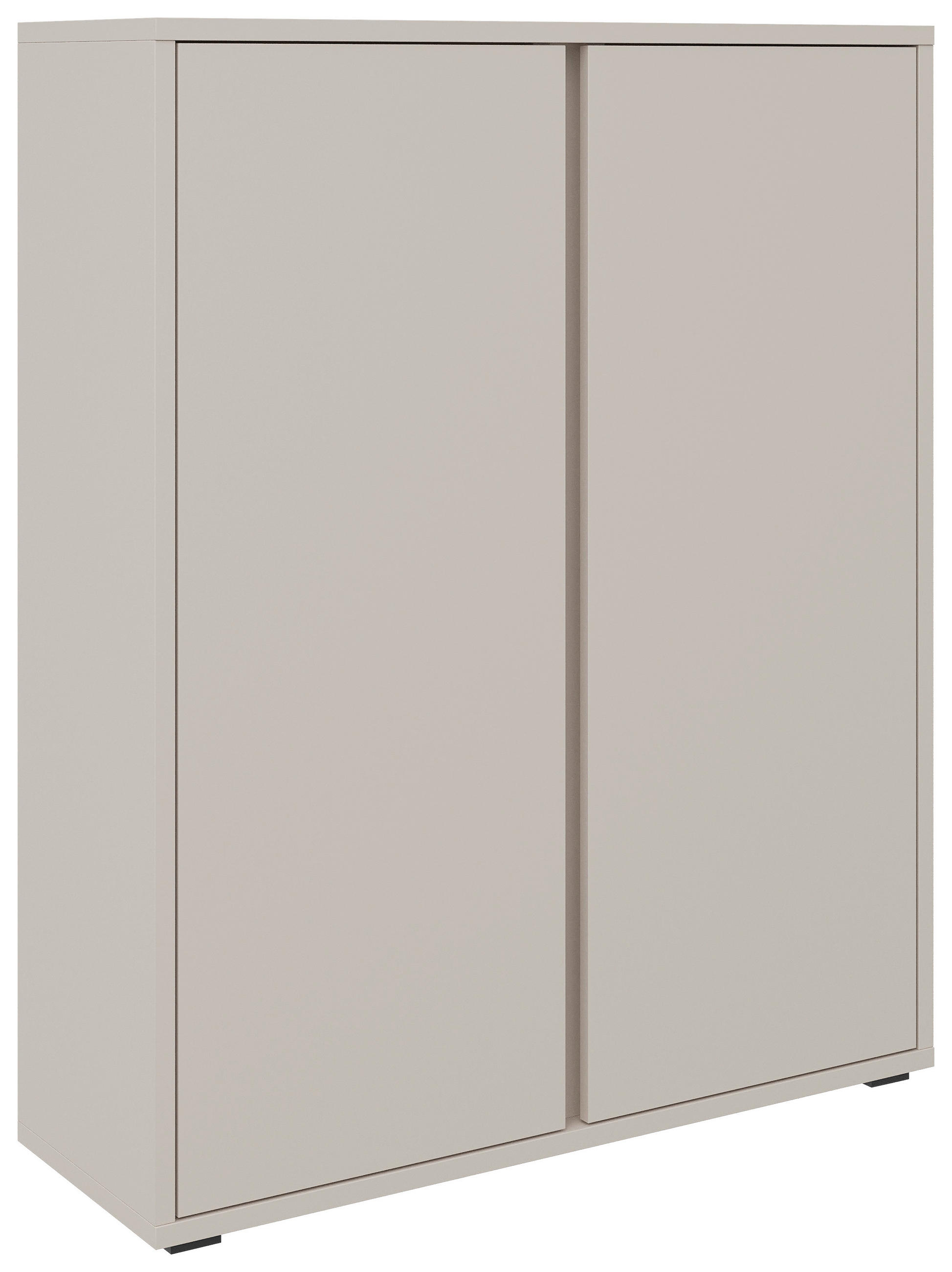 SCHUHSCHRANK 97,5/120/34 cm  - Kaschmir, Konventionell, Holzwerkstoff/Kunststoff (97,5/120/34cm) - Xora