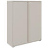 SCHUHSCHRANK  in 97,5/120/34 cm  - Kaschmir/Anthrazit, KONVENTIONELL, Holzwerkstoff/Kunststoff (97,5/120/34cm) - Xora