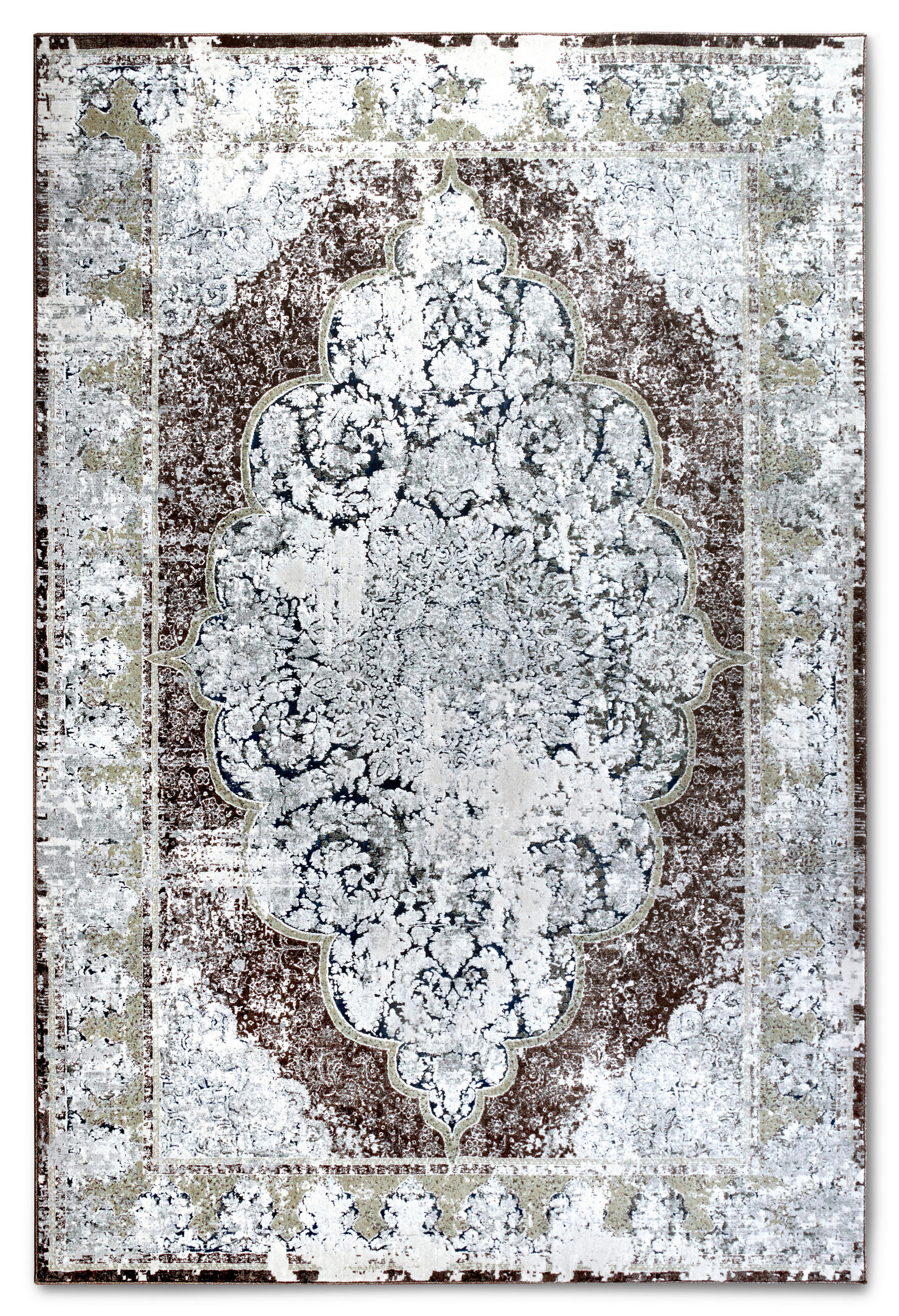 VINTAGE-TEPPICH 115/170 cm Kollektion 1809 Braun, Multicolor  - Multicolor/Braun, LIFESTYLE, Kunststoff/Textil (115/170cm) - Villeroy & Boch