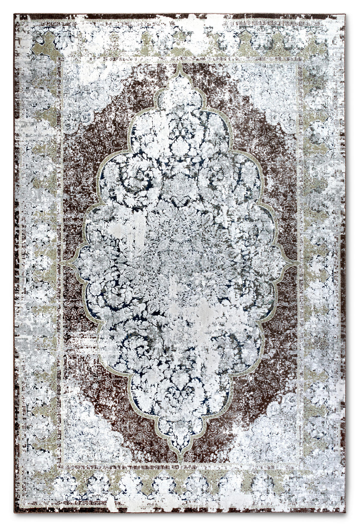 VINTAGE-TEPPICH 115/170 cm Kollektion 1809 Braun, Multicolor  - Multicolor/Braun, LIFESTYLE, Kunststoff/Textil (115/170cm) - Villeroy & Boch