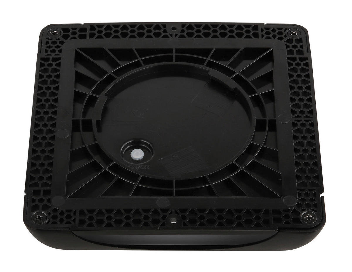 SOLARLEUCHTE  - Opal/Schwarz, Design, Kunststoff/Metall (14/14/3,6cm) - Globo