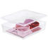 BOX MIT DECKEL - Transparent, Basics, Kunststoff (0cm)
