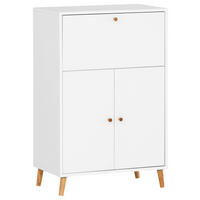 SEKRETÄR  in Weiß  - Weiß, MODERN, Holz/Holzwerkstoff (65,2/101,7/39cm) - MID.YOU