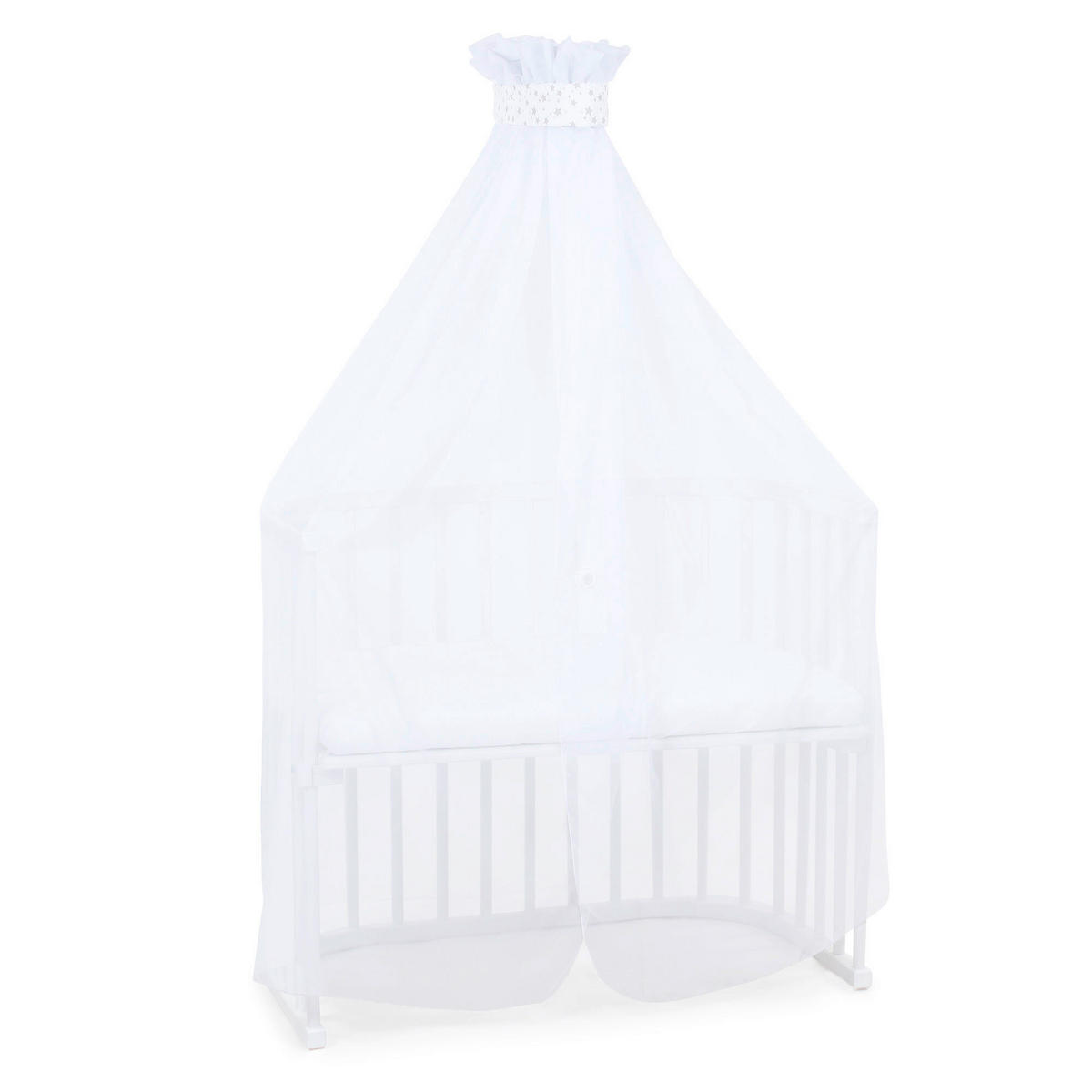 MOSKITONETZ  - Weiß, Basics, Textil (310/160/0,1cm) - Babybay