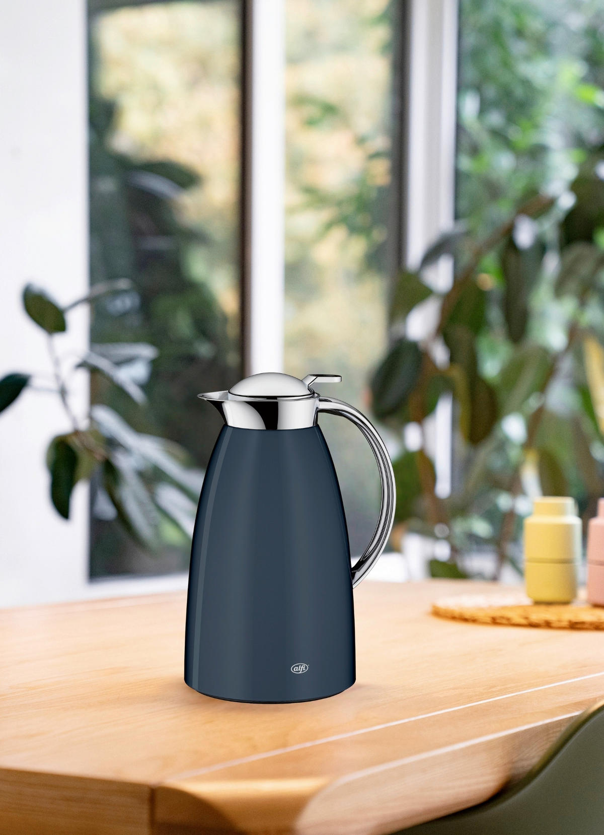 ISOLIERKANNE GUSTO 1 L  - Dunkelblau, Basics, Metall (1.0l) - Alfi