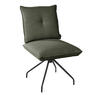 STUHL  in Stahl Struktur Metall, Textil  - Schwarz/Grün, Design, Textil/Metall (50/90/70cm) - Dieter Knoll
