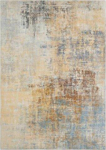 FLACHWEBETEPPICH 160/230 cm Parma  - Pastellblau/Rostfarben, Design, Textil (160/230cm) - Boxxx