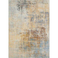 FLACHWEBETEPPICH 160/230 cm Parma Hellgelb, Rostfarben, Pastellblau  - Pastellblau/Rostfarben, Design, Textil (160/230cm) - Boxxx