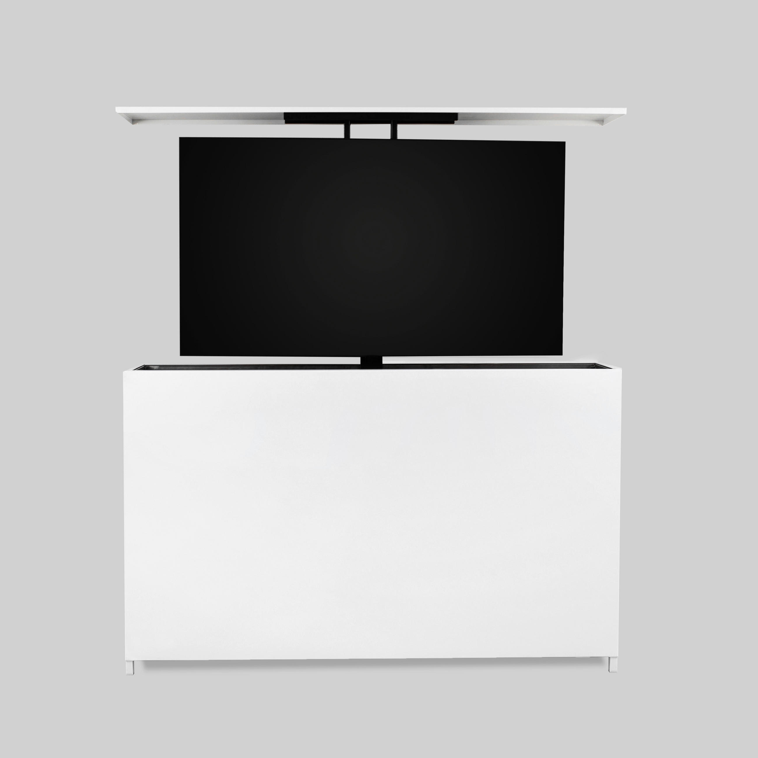 TV-ELEMENT - Weiß, Basics, Metall (159/100/34cm) - Modante