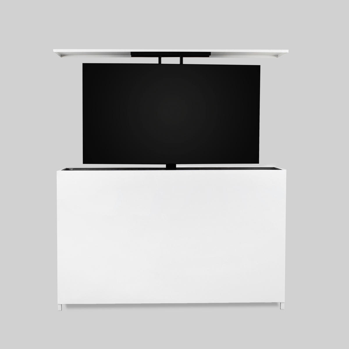 TV-ELEMENT - Weiß, Basics, Metall (159/100/34cm) - Modante