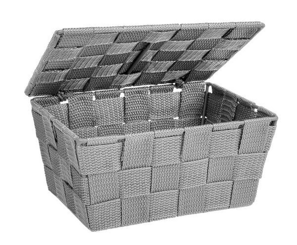 KOSÁR - szürke, Basics, műanyag (19/10/14cm) - Wenko