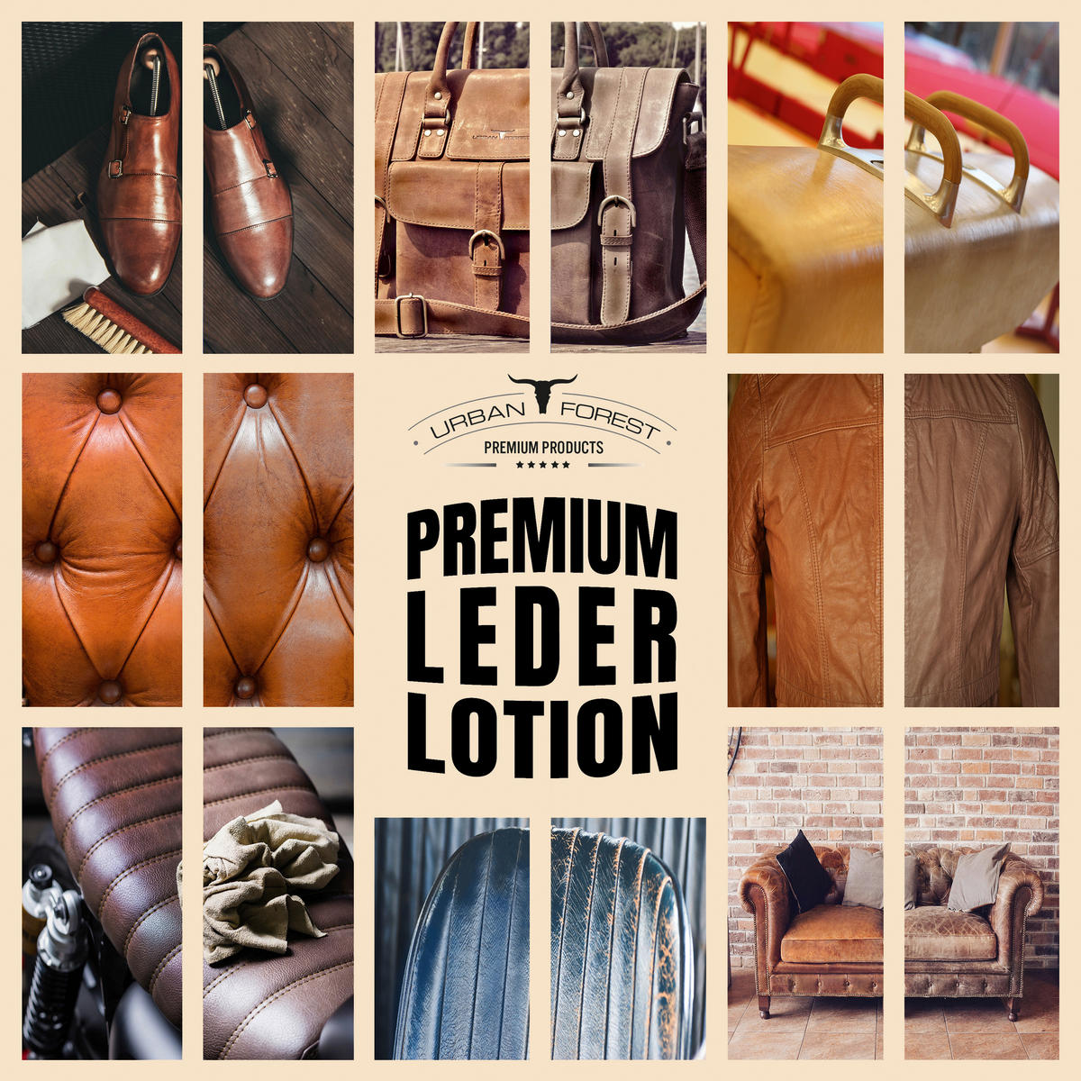 LEDERLOTION - Basics, Kunststoff (500ml) - Urban Forest