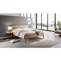 BETT 140/200 cm  in Naturfarben, Wildeiche  - Wildeiche/Naturfarben, MODERN, Holz (140/200cm) - MID.YOU