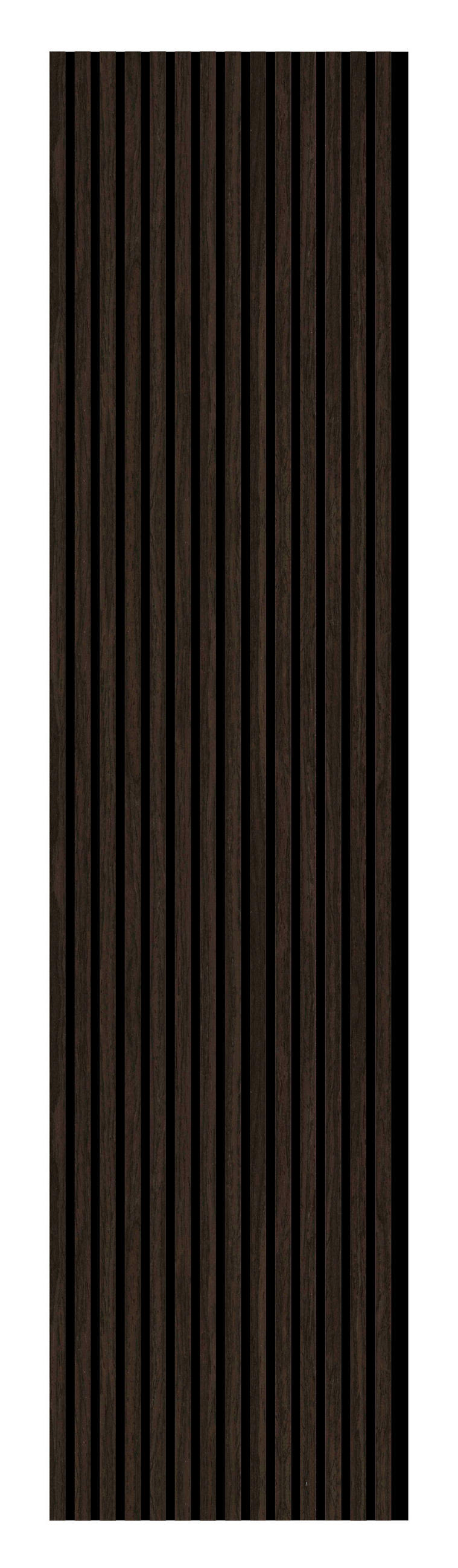 AKUSTIKPANEEL Gerecon Walnuss furniert 57.25/1.9/240 cm  - Eichefarben, KONVENTIONELL, Holzwerkstoff/Textil (57.25/1.9/240cm)