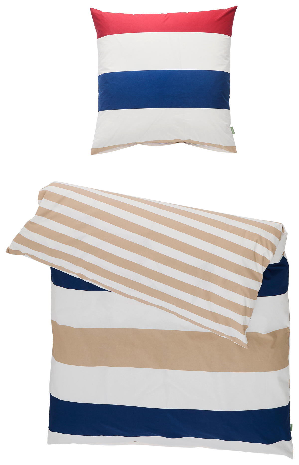 WENDEBETTWÄSCHE Renforcé 135/200 cm  - Beige, Basics, Textil (135/200cm) - Esposa