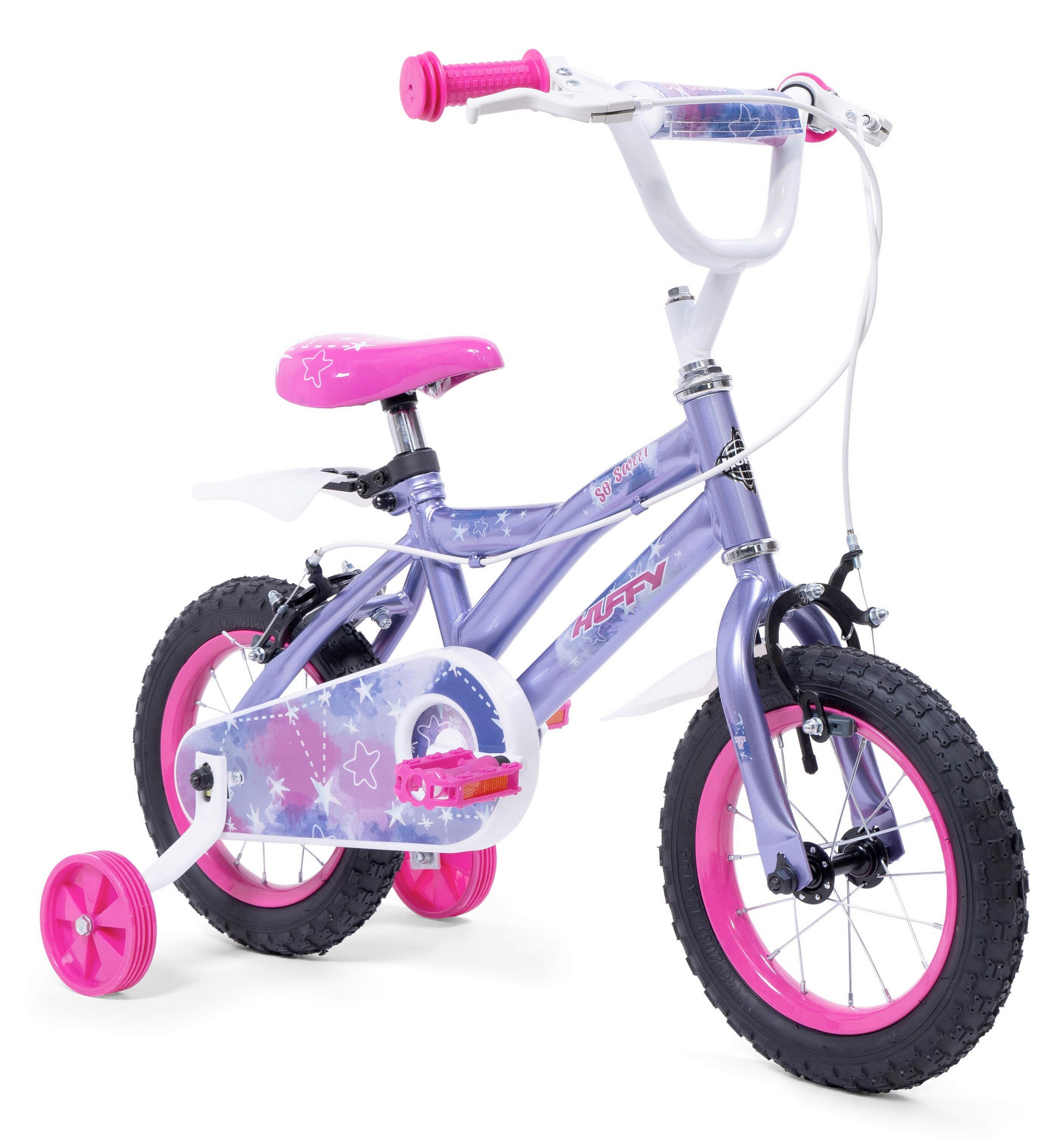 KINDERFAHRRAD 12 Zoll  - Lila, Basics, Metall (54/84.5/73.5cm)