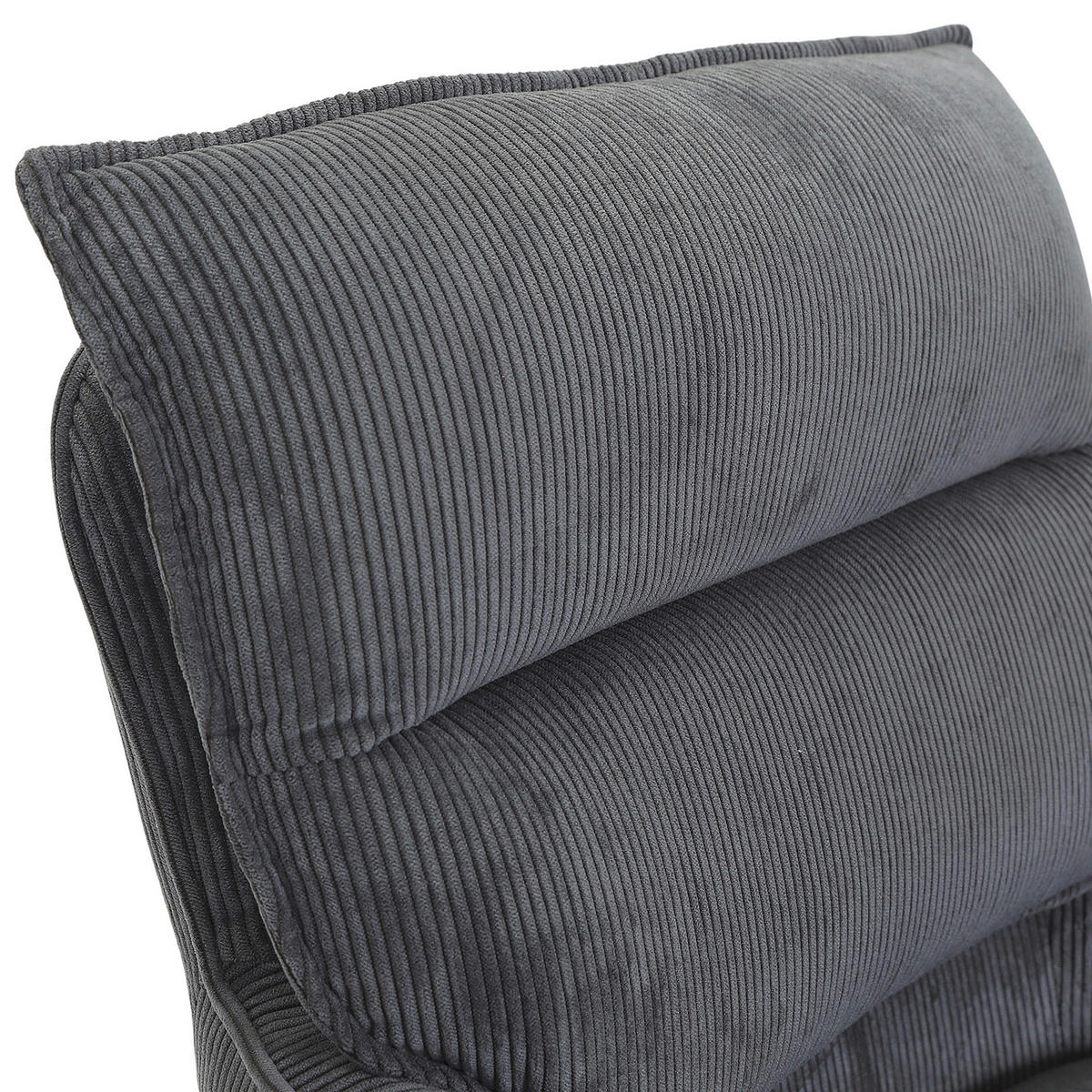 ARMLEHNSTUHL  Stoffauswahl, Sitzfläche 360° drehbar, automatische Rückholfunktion Cord  - Eichefarben/Anthrazit, Design, Holz/Textil (60/95/62cm) - Novel