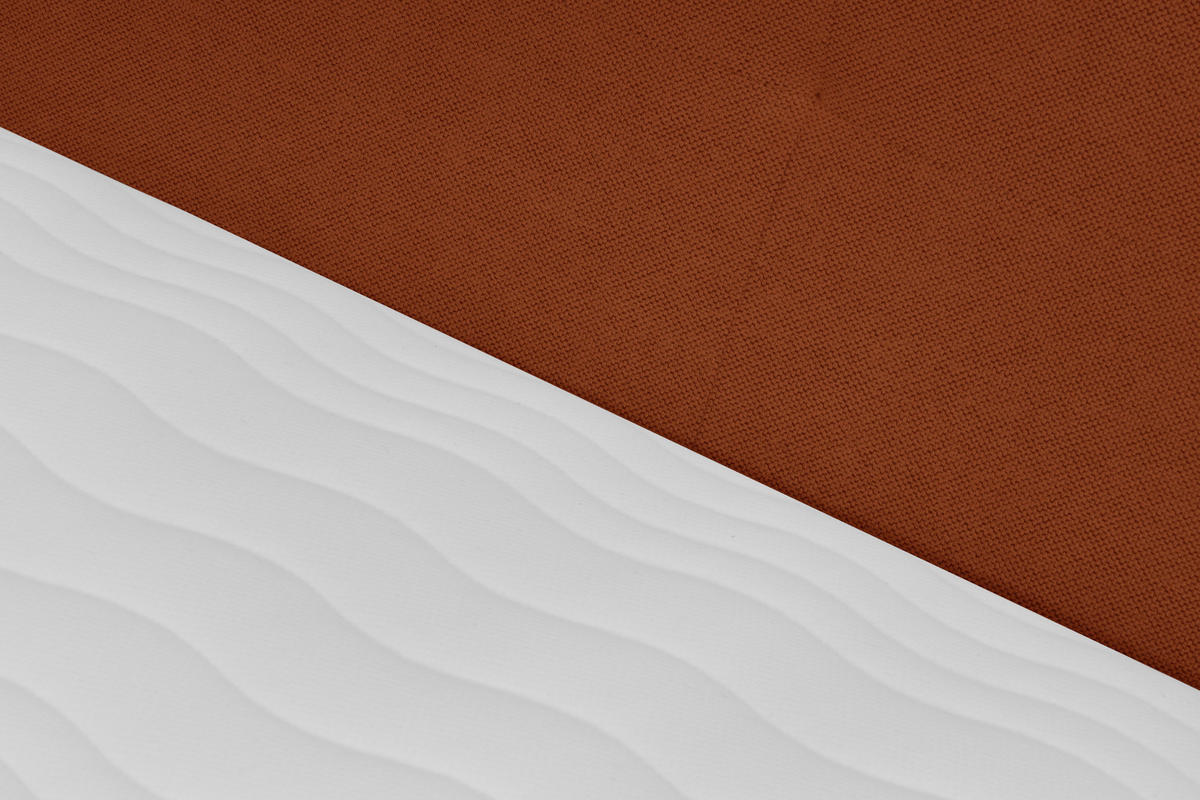 BOXBETT 120/200 cm  in Rot  - Rot/Schwarz, KONVENTIONELL, Textil (120/200cm) - P & B