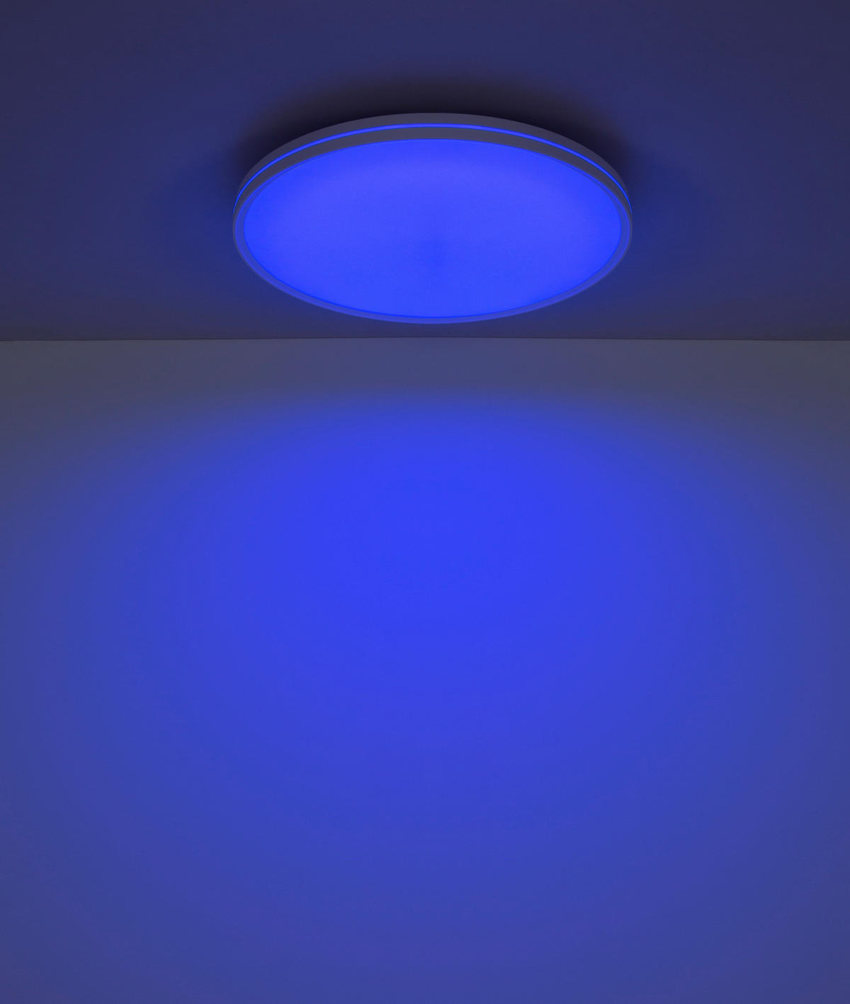 STROPNA LED-SVETILKA  Dwain   2700-6500 K 230 V  - bela, Design, umetna masa (37/7cm) - Globo