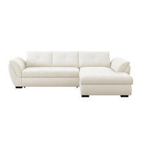 ECKSOFA Grau  - Schwarz/Grau, Konventionell, Textil (278/187cm) - MID.YOU