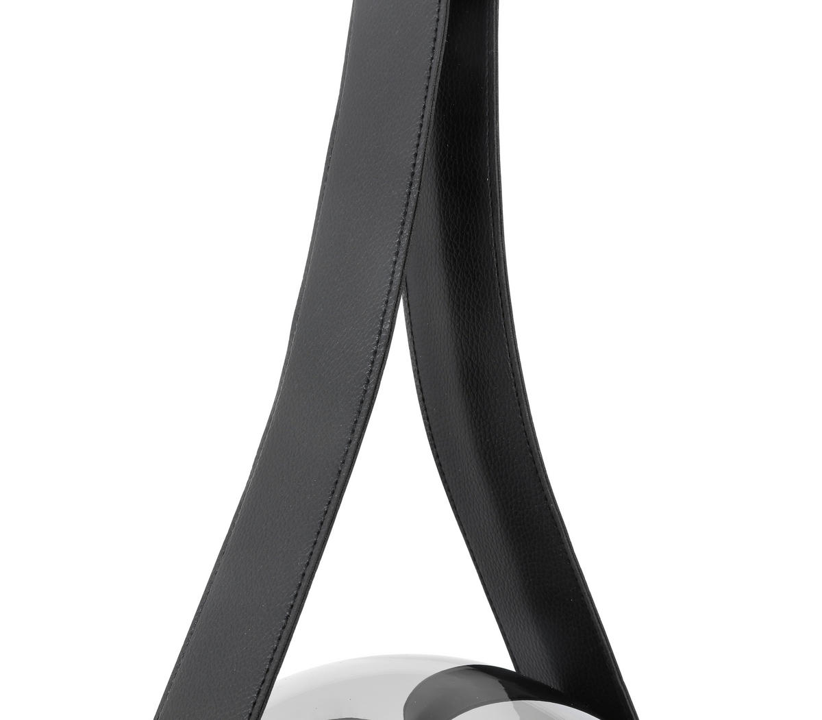 LED LUSTER  23/215 cm      - boja hroma/crna, Dizajnerski, staklo/metal (23/215cm) - Dieter Knoll