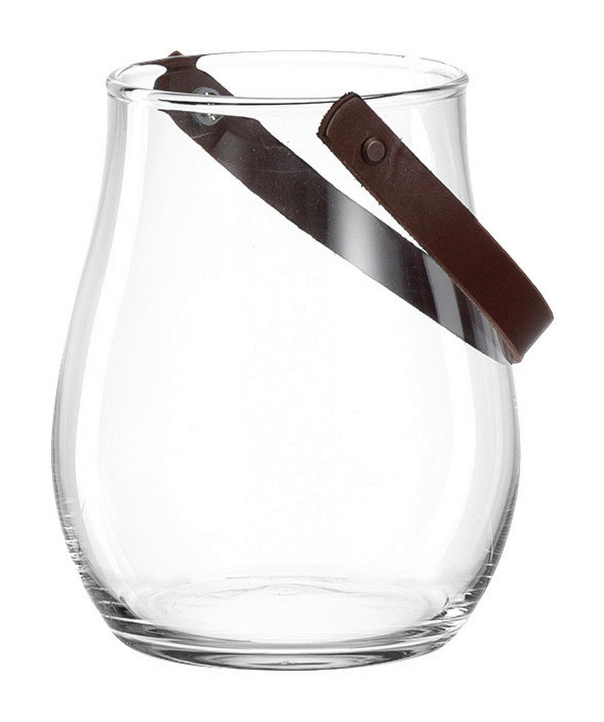 WINDLICHT  - Klar, Basics, Glas (27,5/32/27,5cm) - Leonardo
