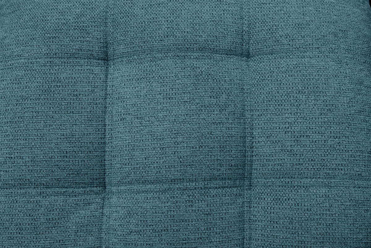 ECKSOFA Blau Chenille  - Chromfarben/Blau, KONVENTIONELL, Kunststoff/Textil (205/260cm) - Carryhome