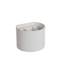 LED-WANDLEUCHTE - Weiss, Design, Metall (11/13/9.7cm) - Lucide
