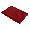 PLÉD 150/200 cm  - bordó, Basics, textil (150/200cm) - Novel
