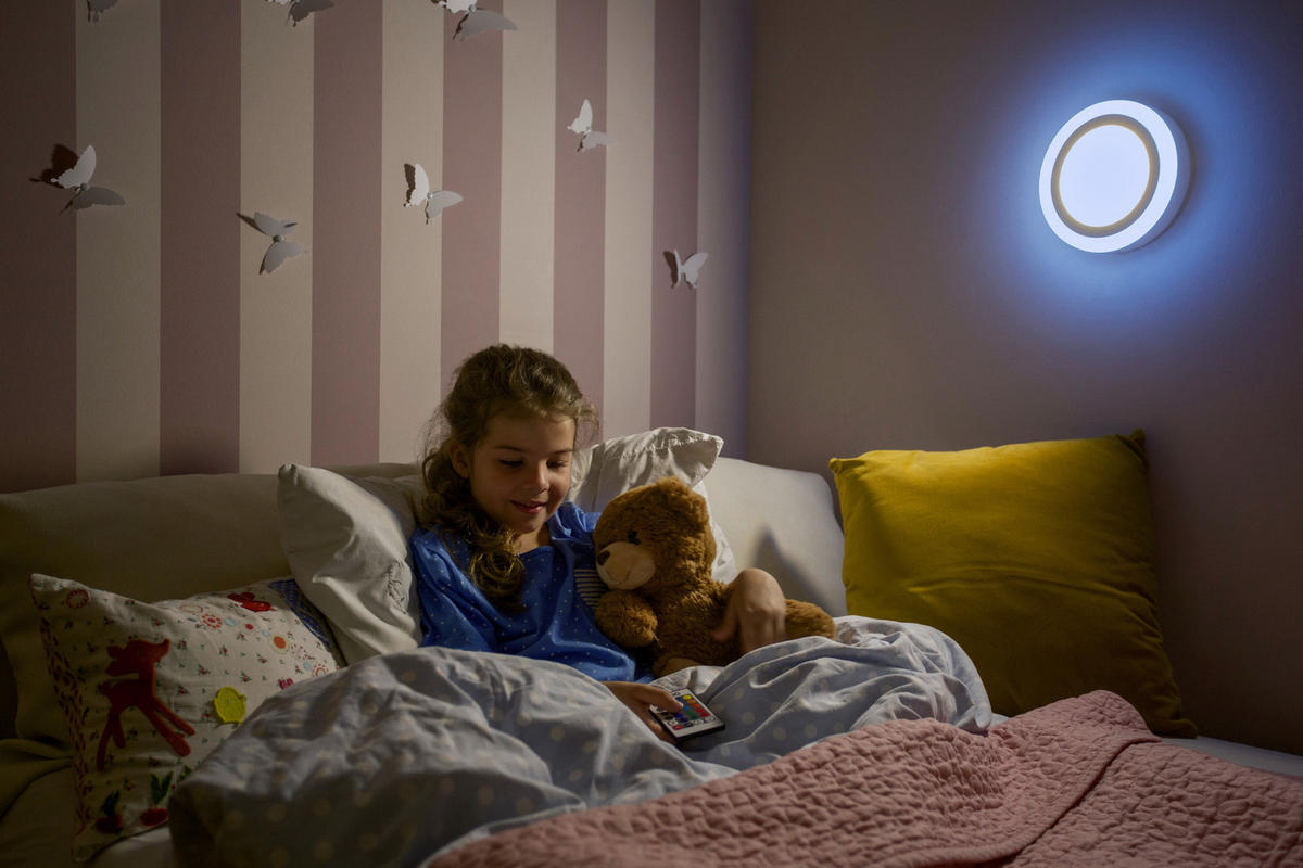LED-DECKENLEUCHTE LED Color + White Round 40/4 cm   - Weiß, Basics, Kunststoff/Metall (40/4cm) - Ledvance