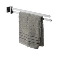 HANDTUCHHALTER 40/5,7/4,4 cm  - Chromfarben, Basics, Metall (40/5,7/4,4cm)