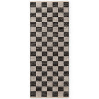 JUTETEPPICH Wohnzimmer 80/200 cm Handloom 1.0 Creme, Schwarz rechteckig  - Creme/Schwarz, Basics, Textil (80/200cm) - Hanse Home