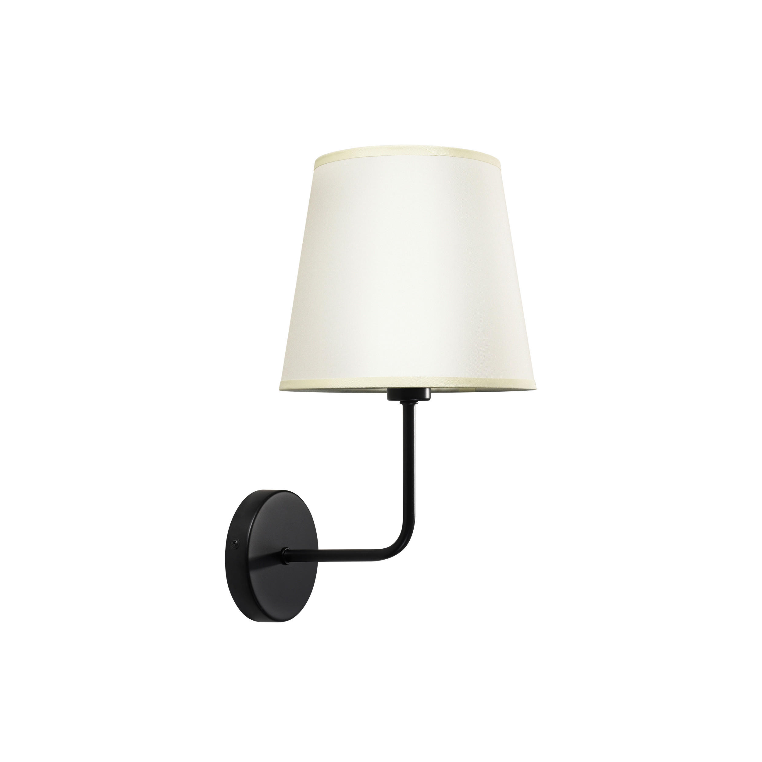 WANDLEUCHTE 18.5/23/33 cm   - Chromfarben/Graphitfarben, KONVENTIONELL, Kunststoff/Metall (18.5/23/33cm)