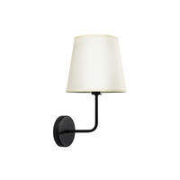 VÄGGLAMPA Pasteri 18.5/23/33 cm   - kromfärg/grafitfärgad, Klassisk, metall/plast (18.5/23/33cm)
