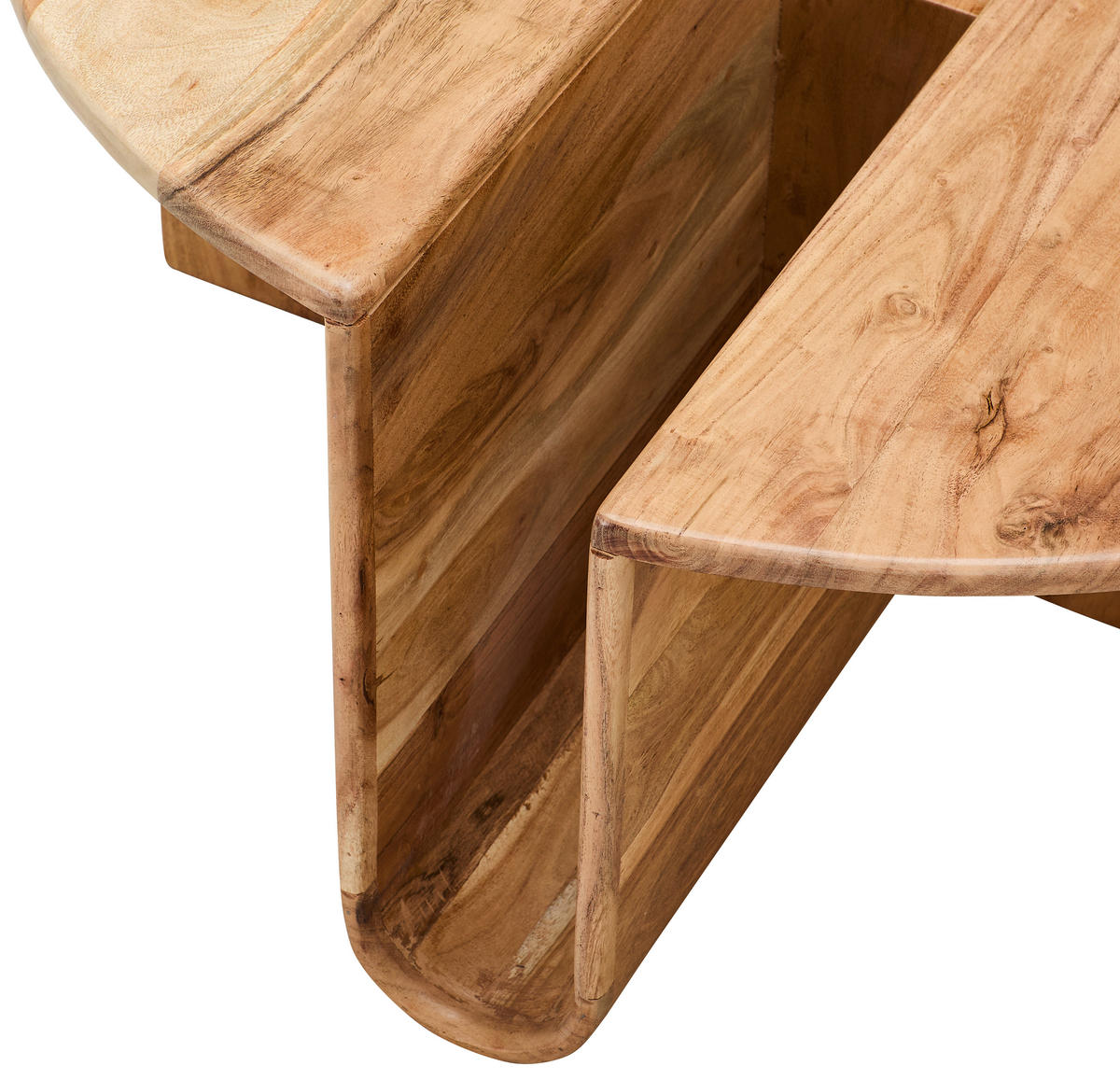 KONFERENČNÝ STOLÍK, farba akácie, drevo, 80/40/80 cm - farba akácie, Konventionell, drevo (80/40/80cm) - Livetastic