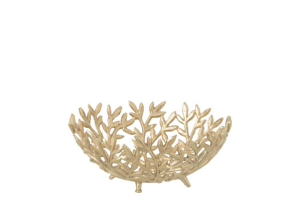 DEKOSCHALE - Goldfarben, Basics, Metall (25/25/11cm) - Ambia Home