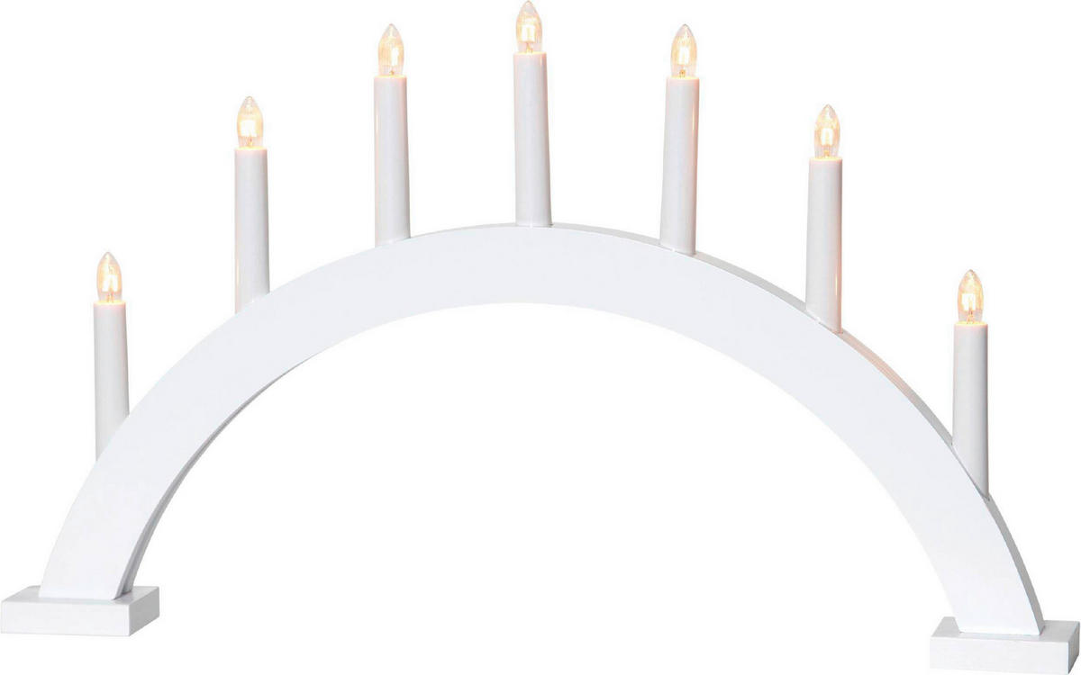 LED-DEKOLEUCHTE  57/6/34 cm    - Weiß, Basics, Holz/Kunststoff (57/6/34cm) - Eglo