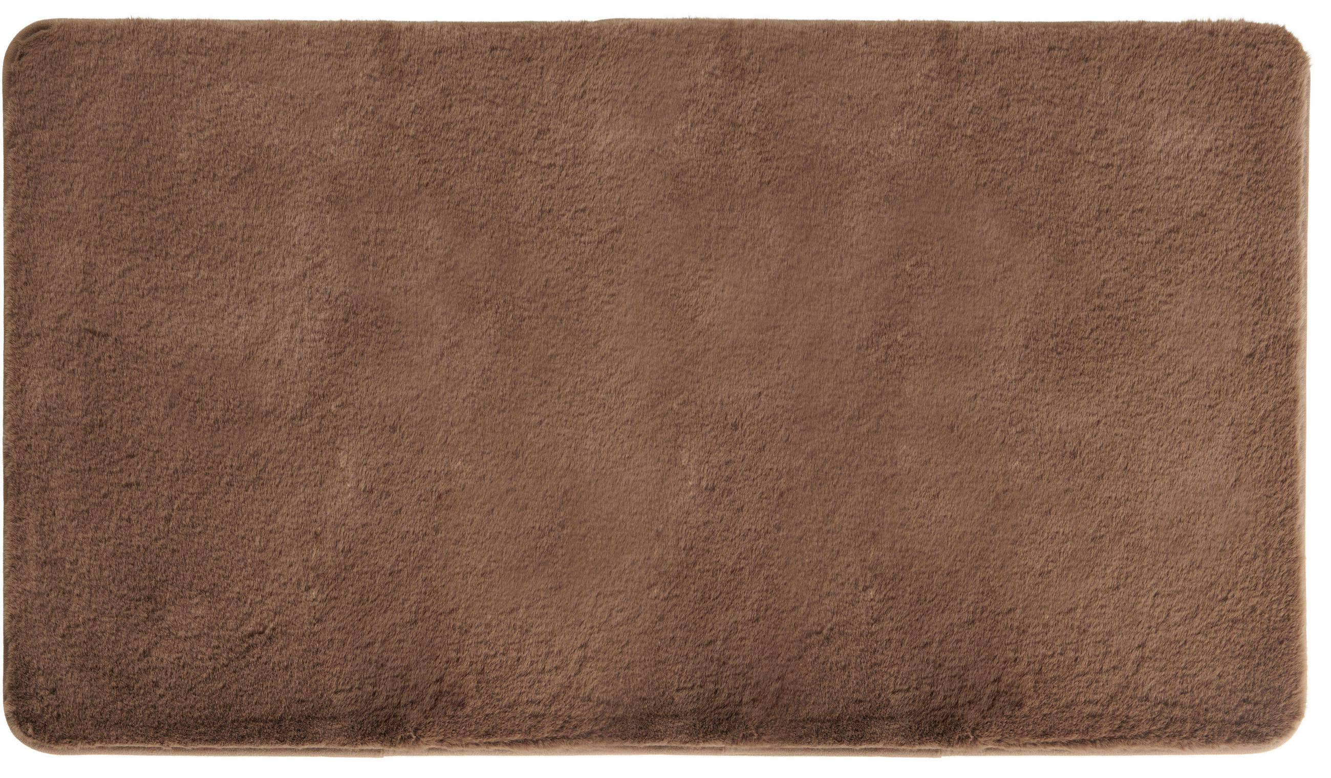 BADTEPPICH Hellbraun 70/120 cm  - Hellbraun, Basics, Kunststoff/Textil (70/120cm) - Esposa