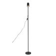 STEHLEUCHTE 35,5/18/154,50 cm  - Schwarz, Trend, Kunststoff/Metall (35,5/18/154,50cm) - Novel